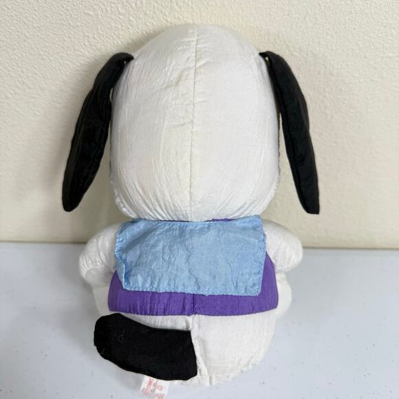 Vintage 90s Sanrio Pochacco Puffy 9" Dog Purple Shirt Stuffed Toy Animal 1997 - Picture 3 of 7